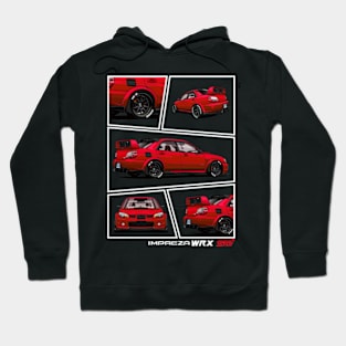 Subaru Impreza hawkeye WRX STI, JDM Hoodie